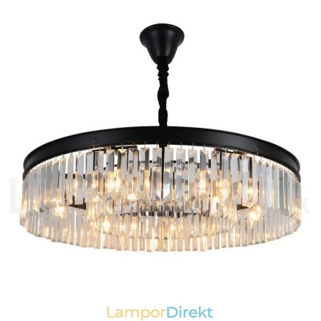 Postmodern Luxury Round K9 Crystal Pendant Chandelier Lights Exhibition Hall Postmodern Luxury Round K9 Crystal Pendant Chandelier Lights Exhibition Hall