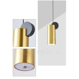 4 Styles Guld Svart Postmodern Pendellampa