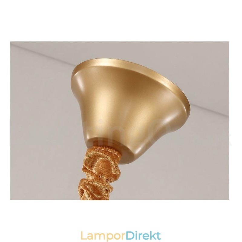 Postmodern Luxury Round K9 Crystal Pendant Chandelier Lights Exhibition Hall