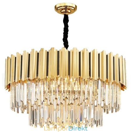 I År Lyx Postmodern Guld Rund K9 Crystal Pendant Chandelier Exhibition Hall I År Lyx Postmodern Guld Rund K9 Crystal Pendant Chandelier Exhibition Hall