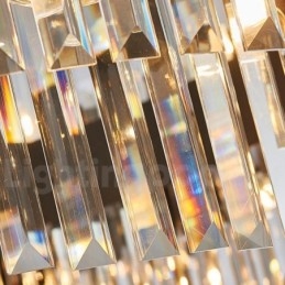 Lyx Modern Guld Plus Svart Rund K9 Crystal Pendant Ljuskrona Exhibition Hall