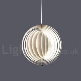 Globe White Rotate Postmodern Diy Pendel Light