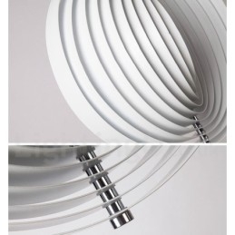Globe White Rotate Postmodern Diy Pendel Light