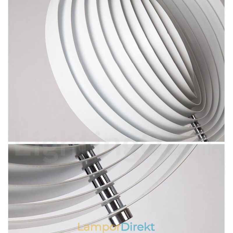 Globe White Rotate Postmodern Diy Pendel Light