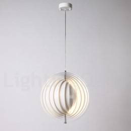 Globe White Rotate Postmodern Diy Pendel Light