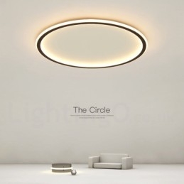 Ultratunn Dimbar Modern Modern Nordisk Stil Infälld Taklampa Med Fjärrkontroll Kan Även Användas Som Vägglampa