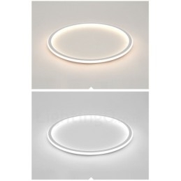 Ultratunn Dimbar Modern Modern Nordisk Stil Infälld Taklampa Med Fjärrkontroll Kan Även Användas Som Vägglampa