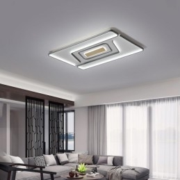 Rektangel Modern Contemporary Flush Mount Light