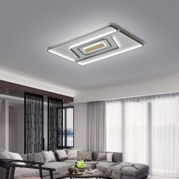 Rektangel Modern Contemporary Flush Mount Light
