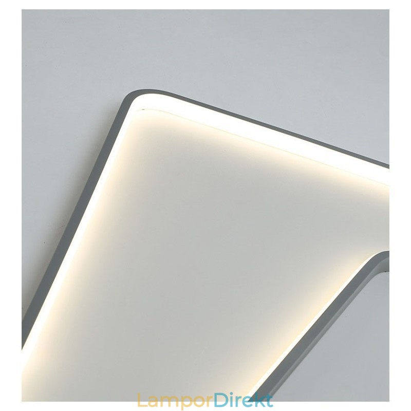 Rektangel Modern Contemporary Flush Mount Light