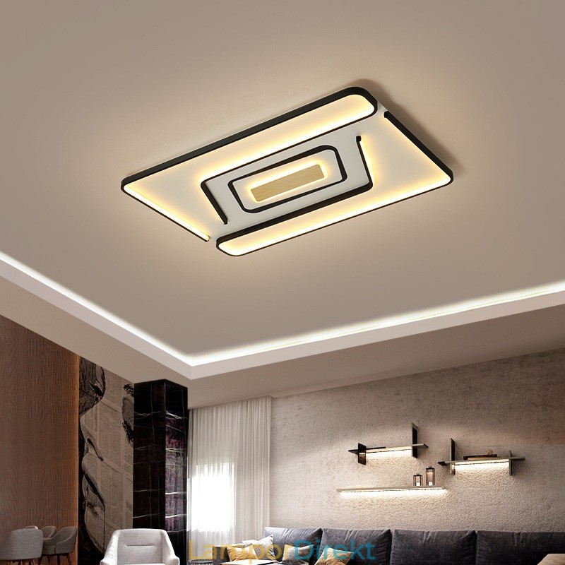 Rektangel Modern Contemporary Flush Mount Light