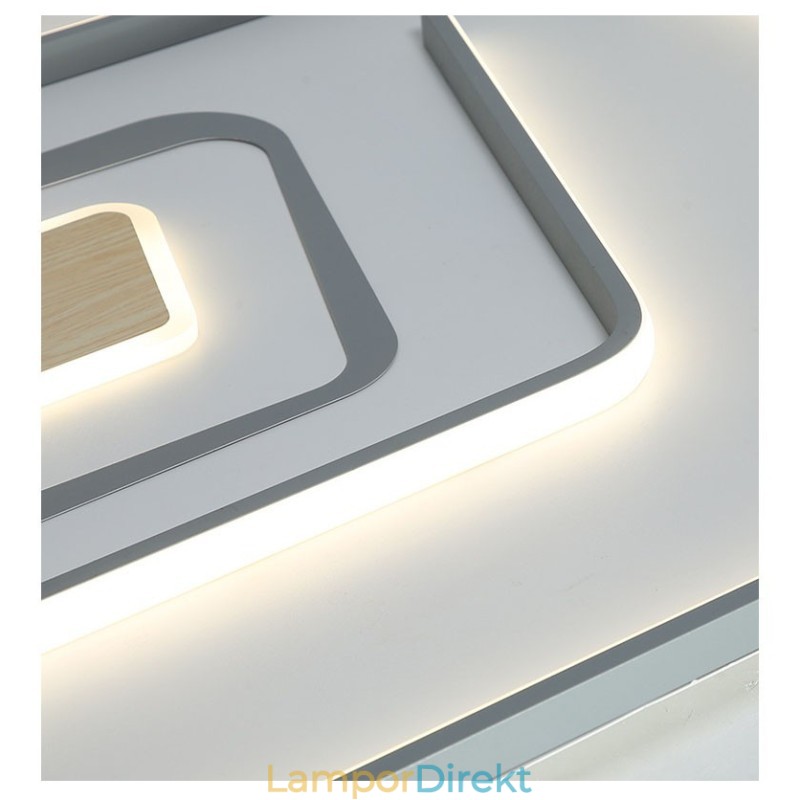 Rektangel Modern Contemporary Flush Mount Light