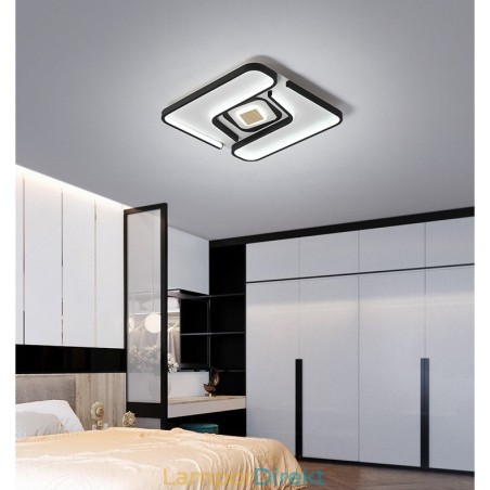 Square Modern Contemporary Flush Mount Light Square Modern Contemporary Flush Mount Light