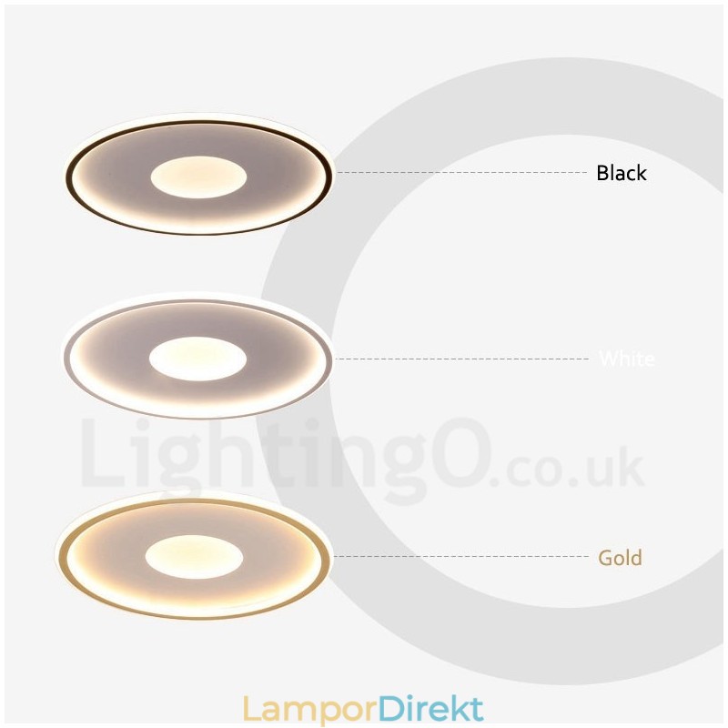 Ultratunn Dimbar Modern Modern Nordisk Stil Infälld Taklampa Med Fjärrkontroll Kan Även Användas Som Vägglampa