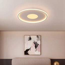 Ultratunn Dimbar Modern Modern Nordisk Stil Infälld Taklampa Med Fjärrkontroll Kan Även Användas Som Vägglampa