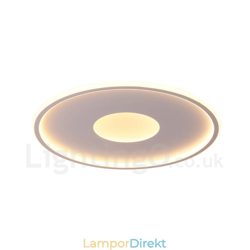 Ultratunn Dimbar Modern Modern Nordisk Stil Infälld Taklampa Med Fjärrkontroll Kan Även Användas Som Vägglampa