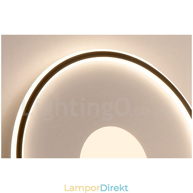 Ultratunn Dimbar Modern Modern Nordisk Stil Infälld Taklampa Med Fjärrkontroll Kan Även Användas Som Vägglampa