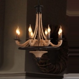 8 Ljus Ljuskrona Ljuskrona Light