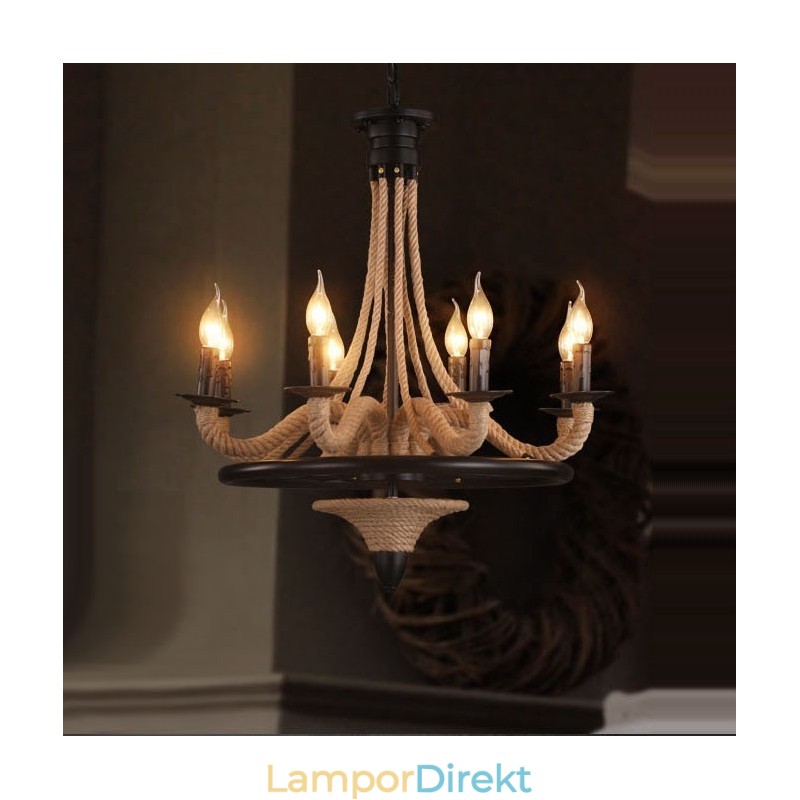 8 Ljus Ljuskrona Ljuskrona Light