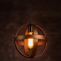 Retro Järnlampa Modern Minimalistisk Industriell Stil Ljuskrona