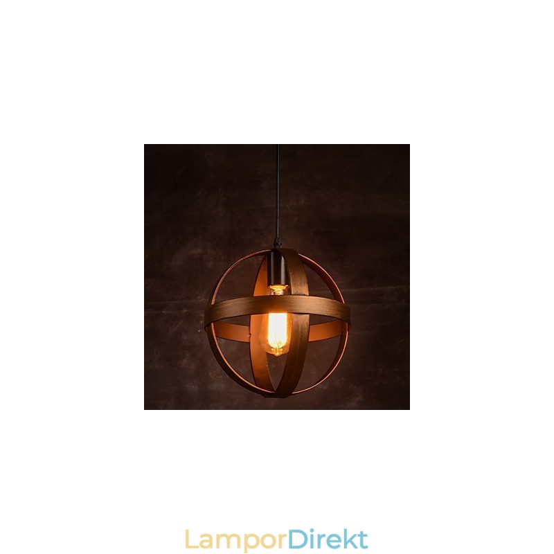 Retro Järnlampa Modern Minimalistisk Industriell Stil Ljuskrona