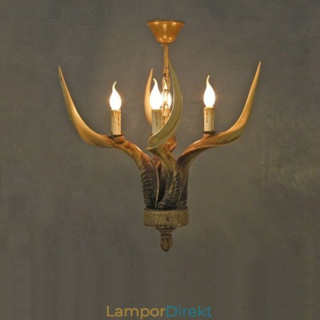 4 Ljus Rustik Konstnärlig Retro Antler Antik Ljuskrona 4 Ljus Rustik Konstnärlig Retro Antler Antik Ljuskrona