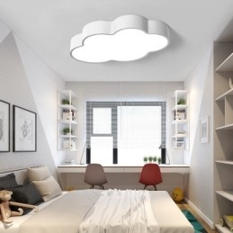 Macaron Multi Color Cloud Modern Nordisk Stil Infällda Taklampor Med Akrylskärm