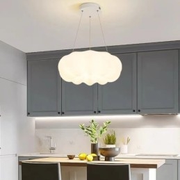 Nordic Modern Creative Pumpkin Dimbar Pendel Light Pendel Light Veranda