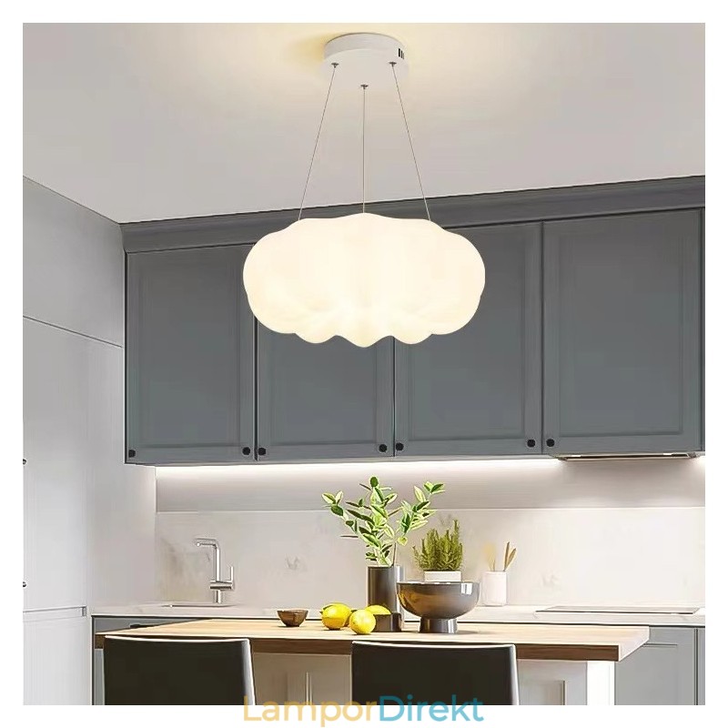 Nordic Modern Creative Pumpkin Dimbar Pendel Light Pendel Light Veranda