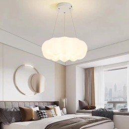 Nordic Modern Creative Pumpkin Dimbar Pendel Light Pendel Light Veranda