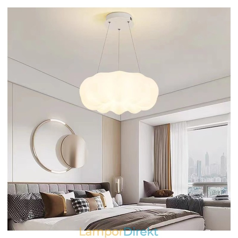 Nordic Modern Creative Pumpkin Dimbar Pendel Light Pendel Light Veranda
