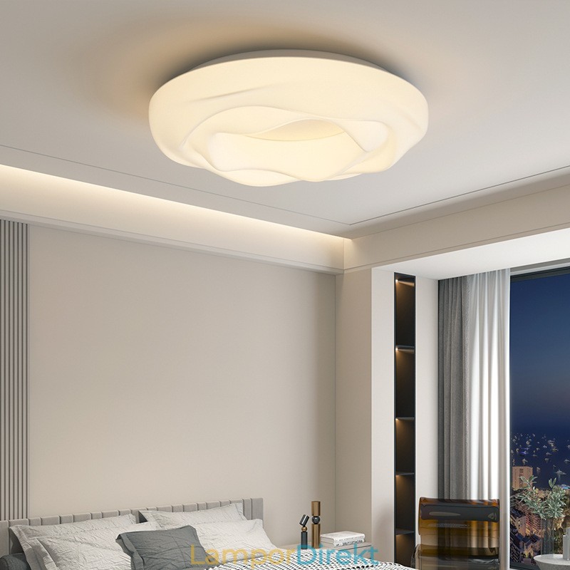 Dimbar Rund Modern Infälld Taklampa Inomhusbelysningsarmatur
