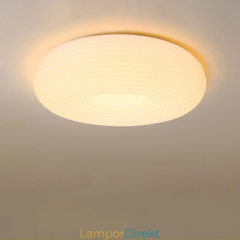 Dimbar Full Spectrum Eye Protection Rund Modern Infälld Taklampa