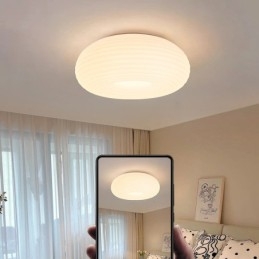 Dimbar Full Spectrum Eye Protection Rund Modern Infälld Taklampa