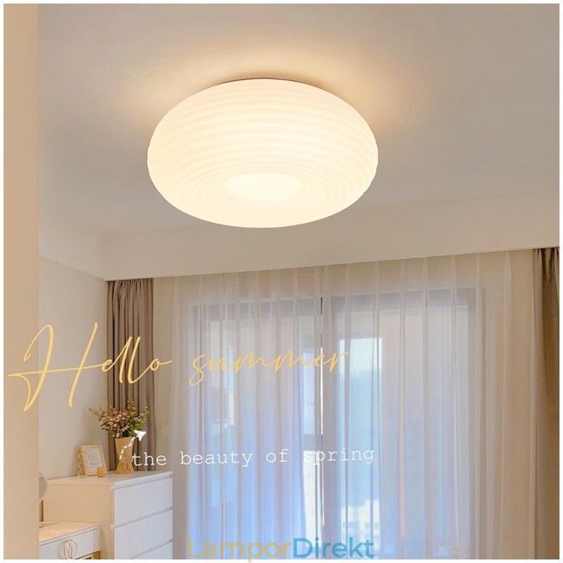 Dimbar Full Spectrum Eye Protection Rund Modern Infälld Taklampa