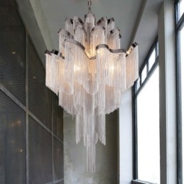 Tofsar Extra Stor Ljuskrona Designer Taklampa