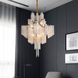 Tofsar Extra Stor Ljuskrona Designer Taklampa