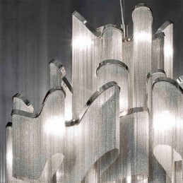 Tofsar Extra Stor Ljuskrona Designer Taklampa