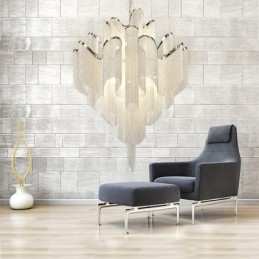 Tofsar Extra Stor Ljuskrona Designer Taklampa
