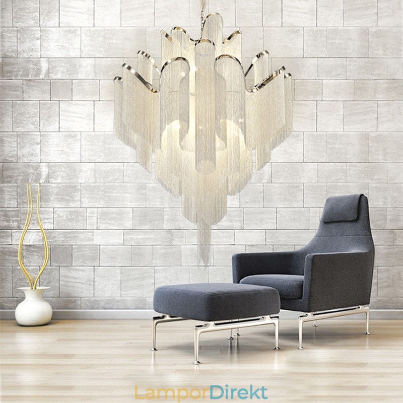 Tofsar Extra Stor Ljuskrona Designer Taklampa