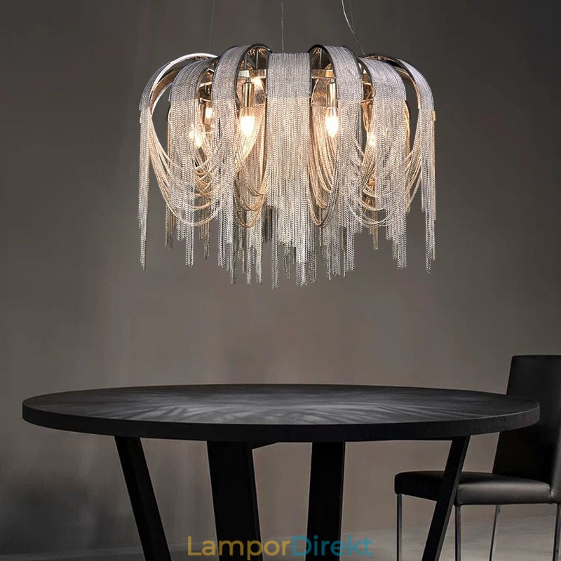 Tofsar Extra Stor Ljuskrona Designer Taklampa