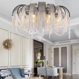 Tofsar Extra Stor Ljuskrona Designer Taklampa