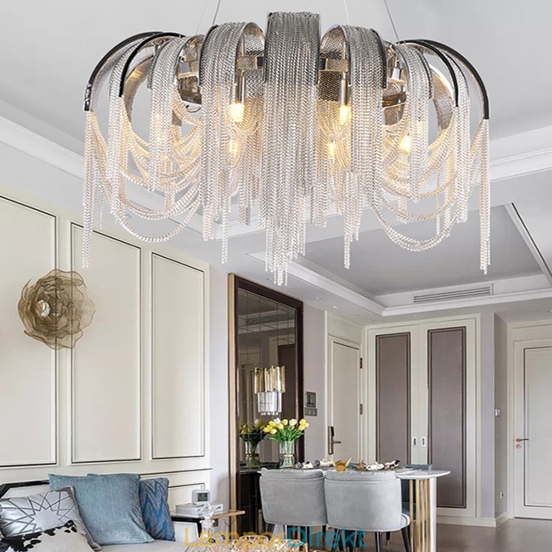 Tofsar Extra Stor Ljuskrona Designer Taklampa