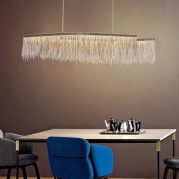Tofsar Extra Stor Storlek Designer Takhängande Ljus Ö