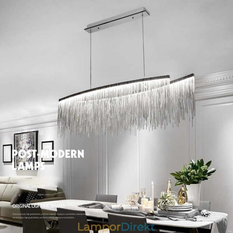 Tofsar Extra Stor Storlek Designer Takhängande Ljus Ö