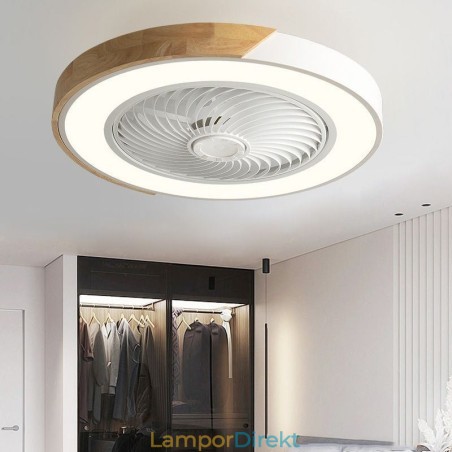 Smart Takfläkt Med Lampor Fjärrkontroll Dekor Ventilatorlampa Smart Takfläkt Med Lampor Fjärrkontroll Dekor Ventilatorlampa
