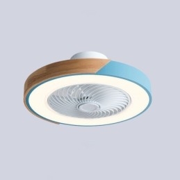 Smart Takfläkt Med Lampor Fjärrkontroll Dekor Ventilatorlampa