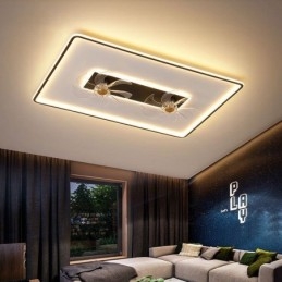Takfläkt Med Lampor Dekor Ventilator Akryllampa