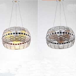 Rotting Art Lamp Pendellampa Hand Woven