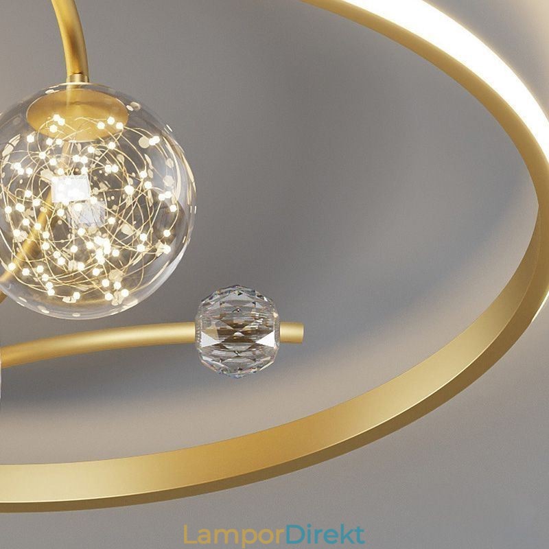 Takfläkt Med Lampor Dekor Ventilatorlampa Akryl